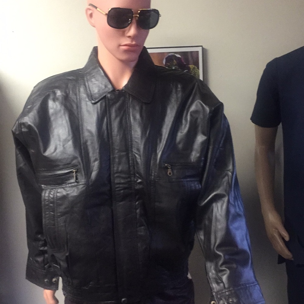 Men’s leather jacket
